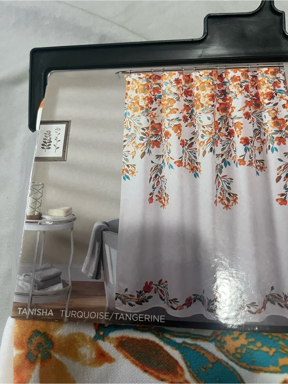 Lush Décor Tanisha Floral Shower Curtain